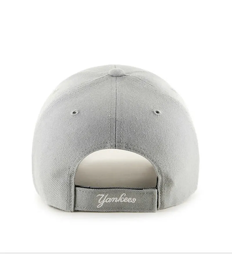 47 Brand New York Yankees Grey MVP Dad Hat