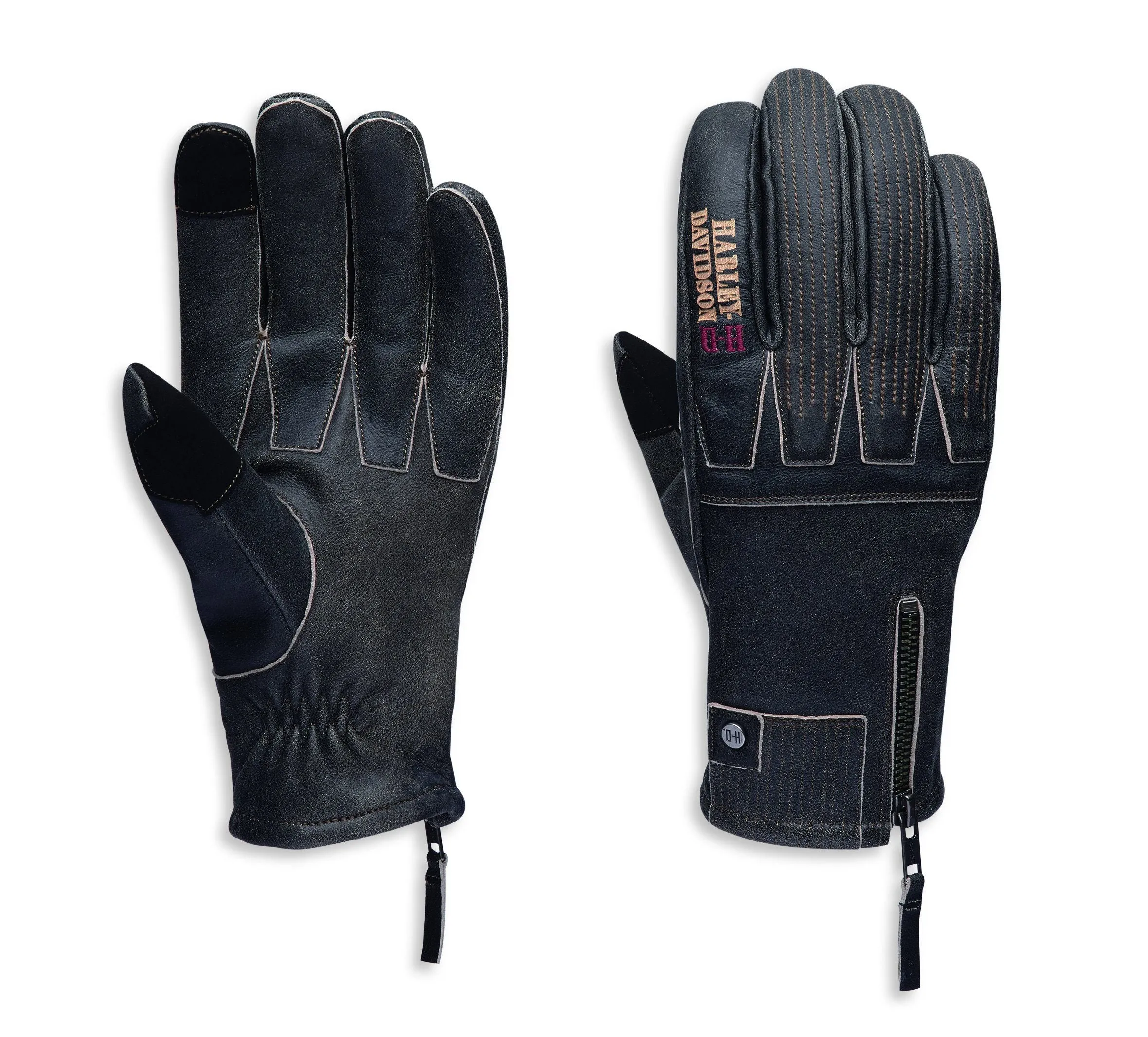 Harley-Davidson® Men's Exhort Leather Gloves - 97111-20VM