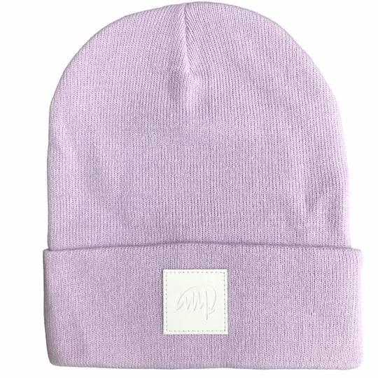Mini Maxwell - Lilac Signature Beanie
