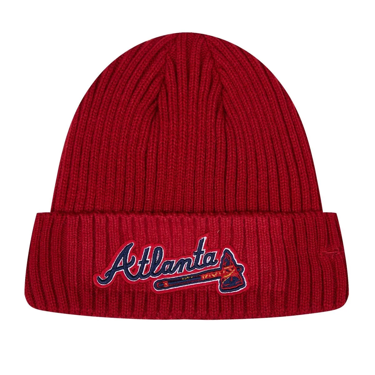 MLB ATLANTA BRAVES CLASSIC CORE UNISEX BEANIE (RED)